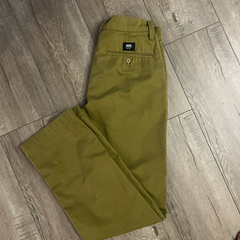 Vans Men's Khaki Green Chinos